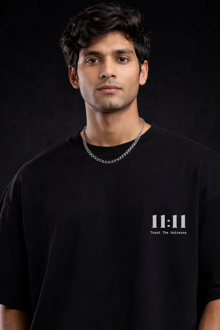 11:11 Trust the Universe Manifestation Oversized T-Shirt