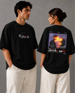 Art of Letting Go Oversized Graphic T-Shirt