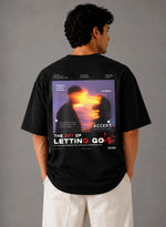 Art of Letting Go Oversized Graphic T-Shirt