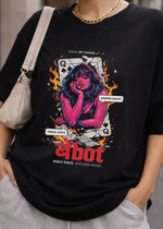 BeBot Baddie Girl Oversized T-Shirt