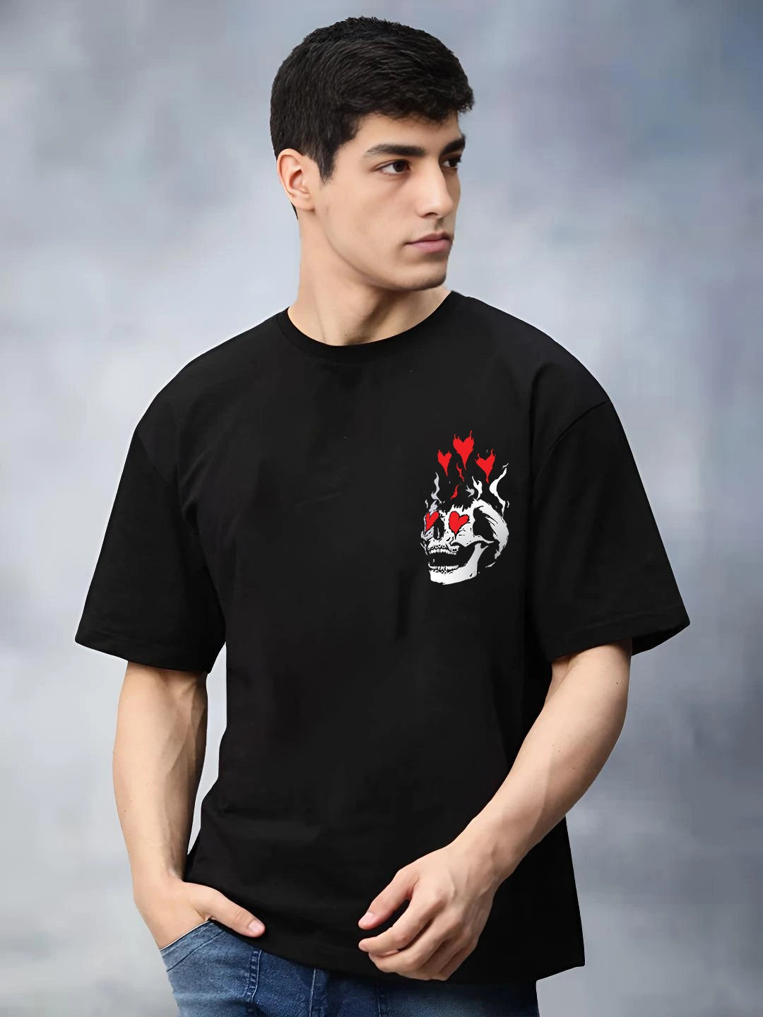 Bones in Love Oversized T-Shirt