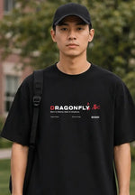 Dragonfly Wings of Illusion Oversized T-Shirt