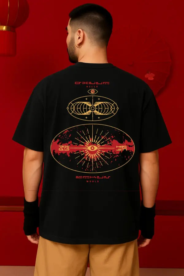 Mystic All-Seeing Eye Oversized T-Shirt