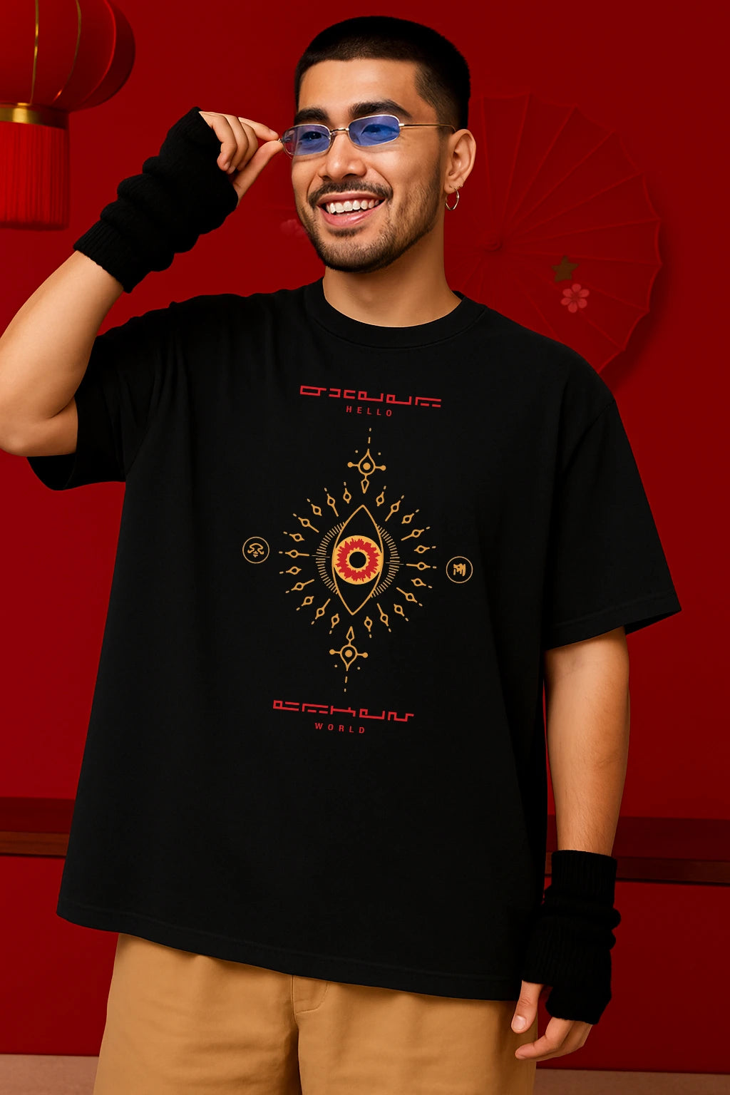 Mystic All-Seeing Eye Oversized T-Shirt