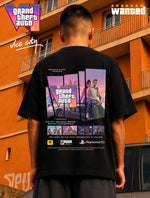 Grand Theft Auto VI GTA 6 Vice City Inspired Oversized T-Shirt