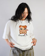 Cute Pixel Guinea Pig Oversized T-Shirt