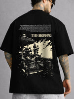 The Beginning Mahabharata Krishna Inspired Indian Mythology Oversized T-Shirt