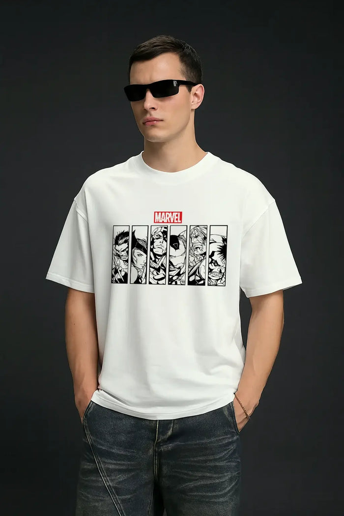 Marvel Comic Oversized T-shirt
