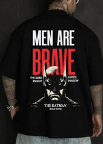 Men Are Brave Batman Oversized T-Shirt