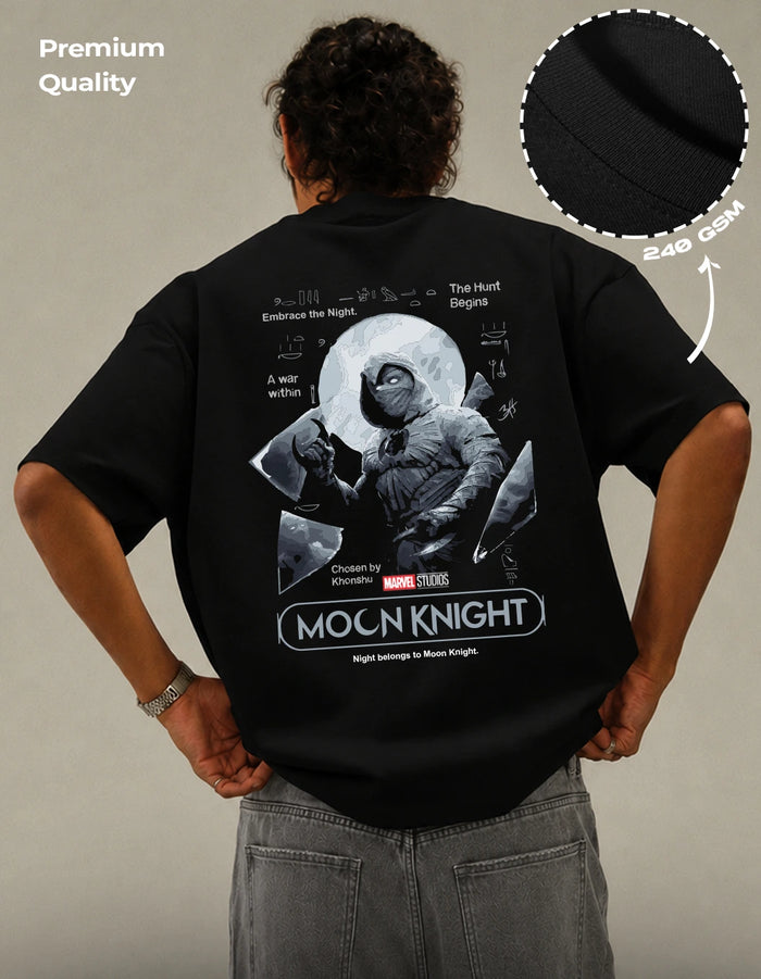 Moon Knight Marvel Oversized T-Shirt