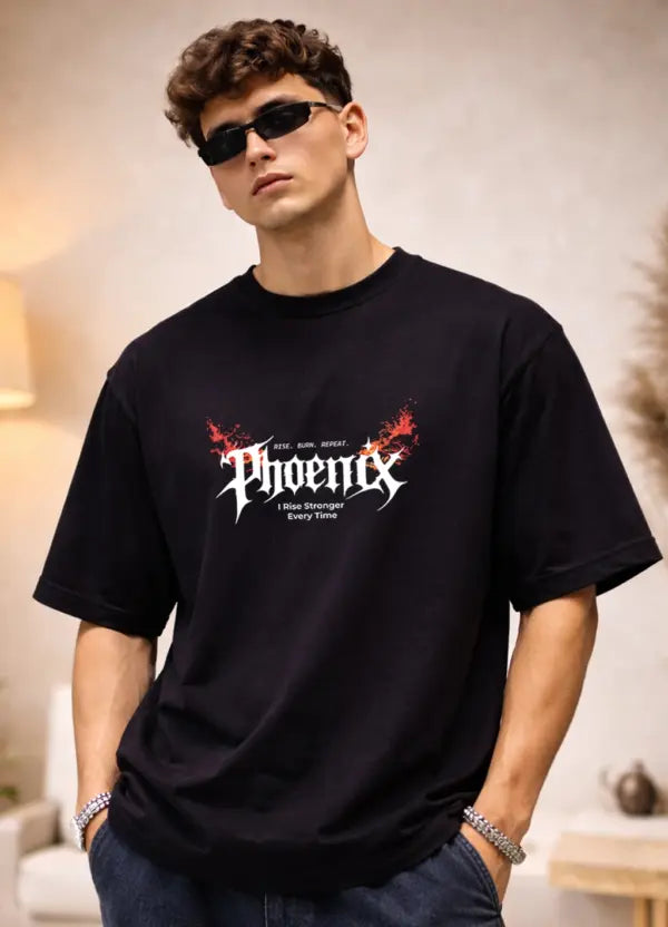 Phoenix Rising Oversized T-Shirt