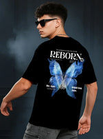 REBORN Streetwear T-Shirt Rise Again in Style Oversized T-Shirt