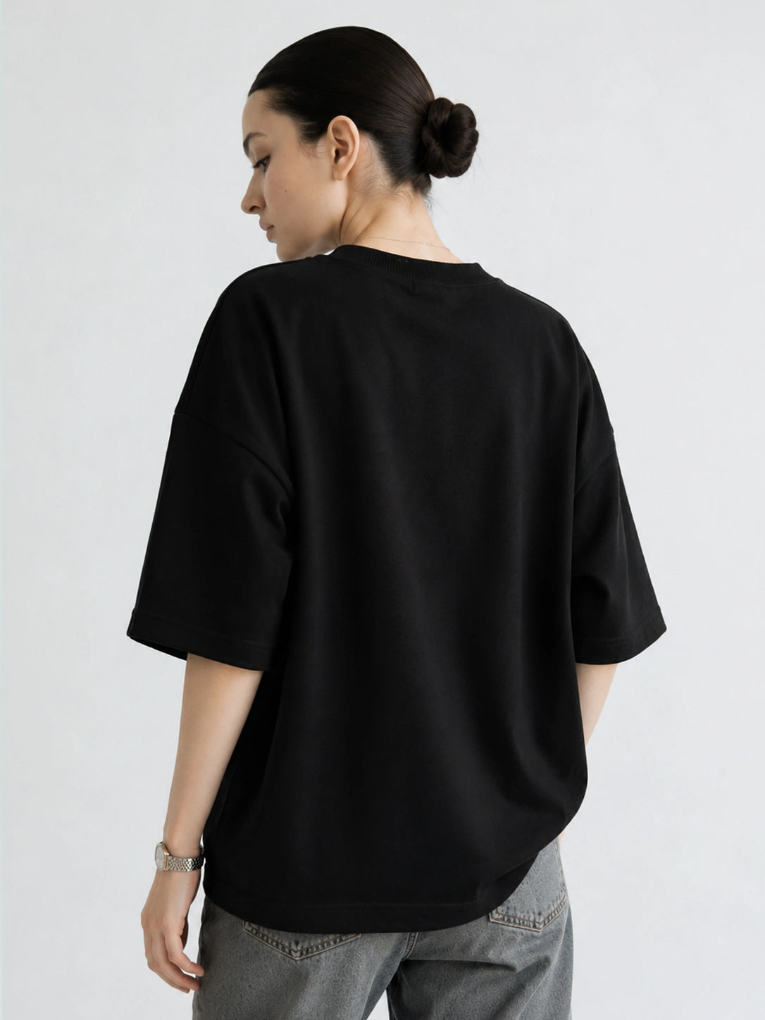 Red Flag Oversized T-Shirt for Women