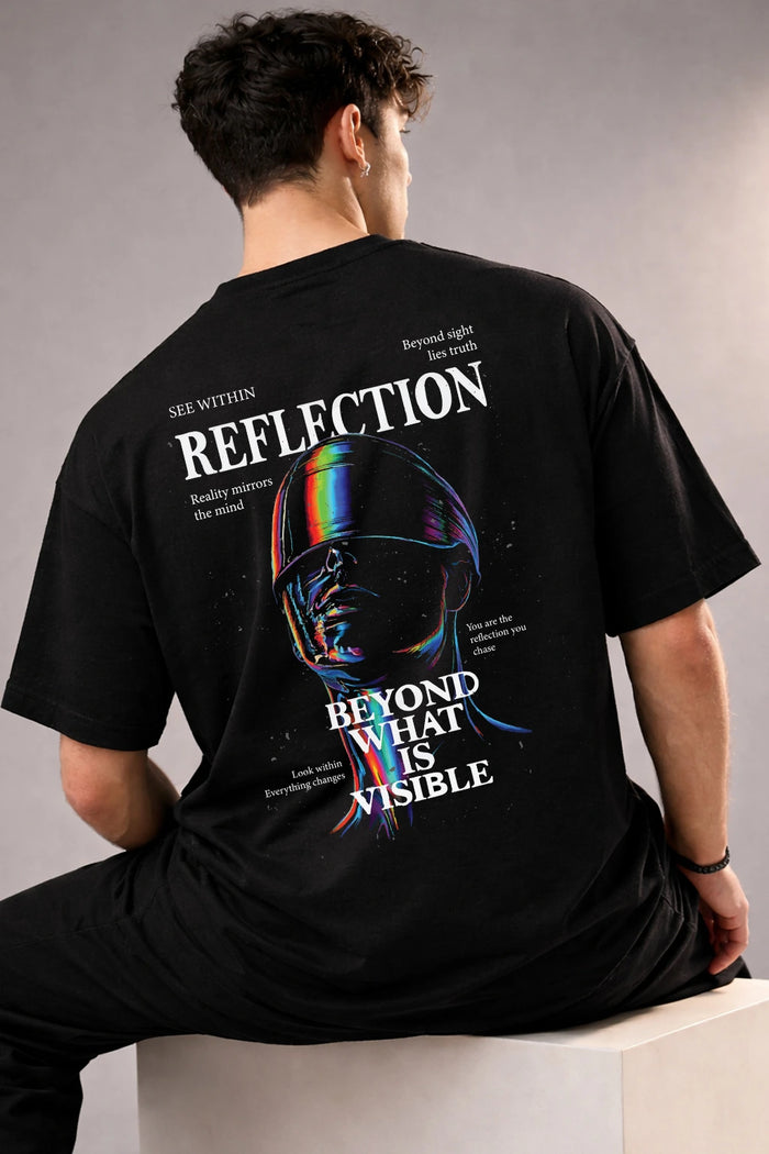 Reflection Aesthetic Oversized T-Shirt