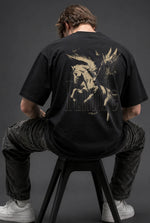 Pegasus Winged Horse Oversized T-Shirt