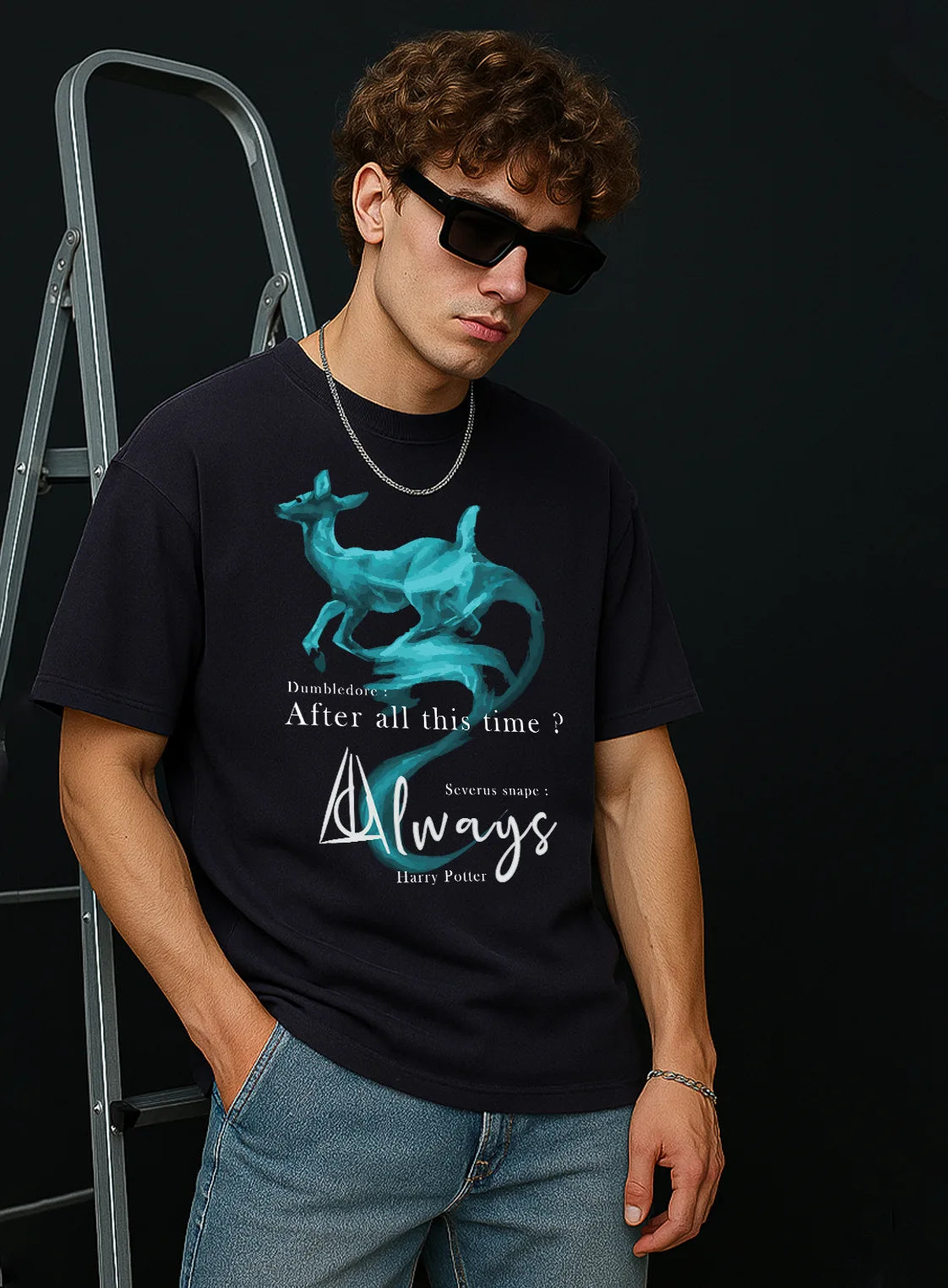 Harry Potter Tribute ‘Always’ Oversized T-Shirt