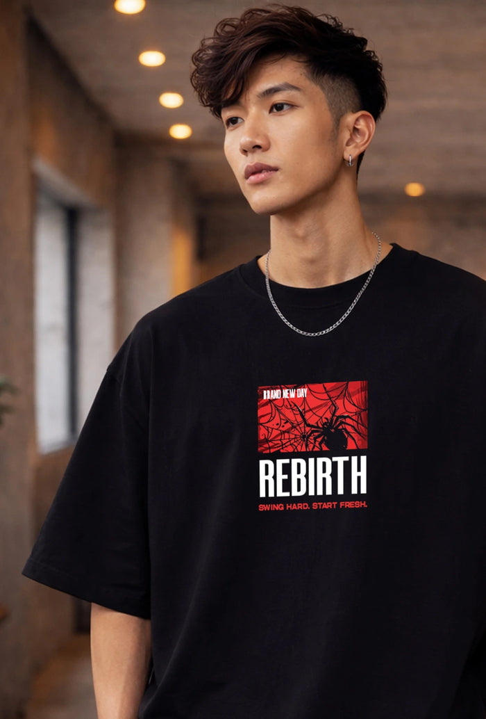 Spider Inspired Brand New Day Rebirth Oversized T-Shirt