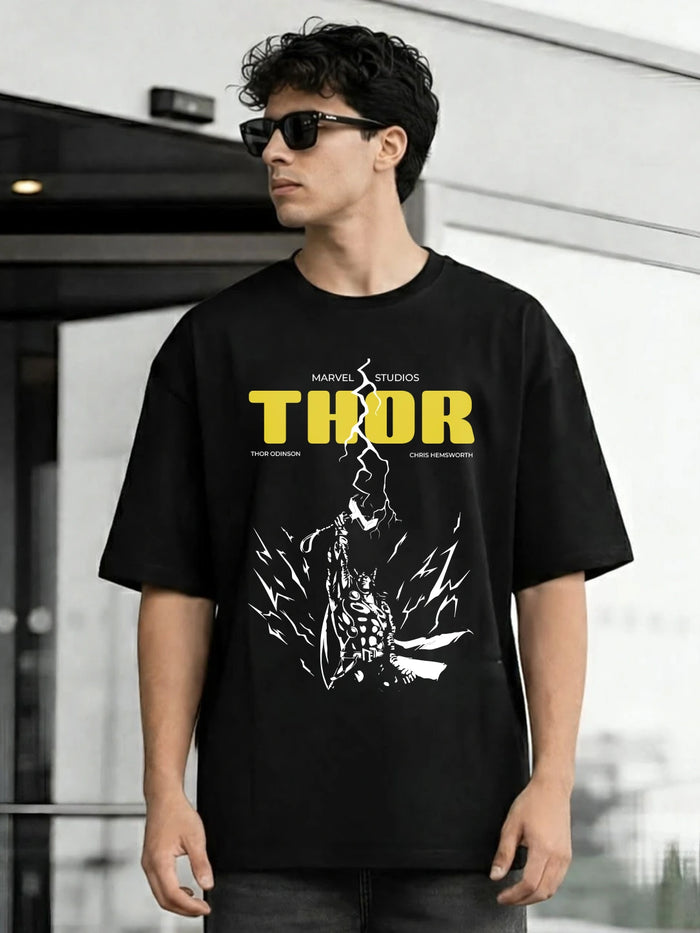 Marvel Thor Lightning Oversized T-Shirt