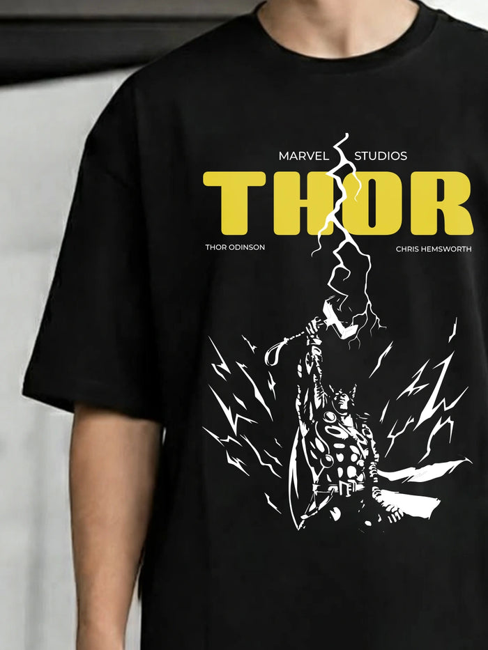 Marvel Thor Lightning Oversized T-Shirt