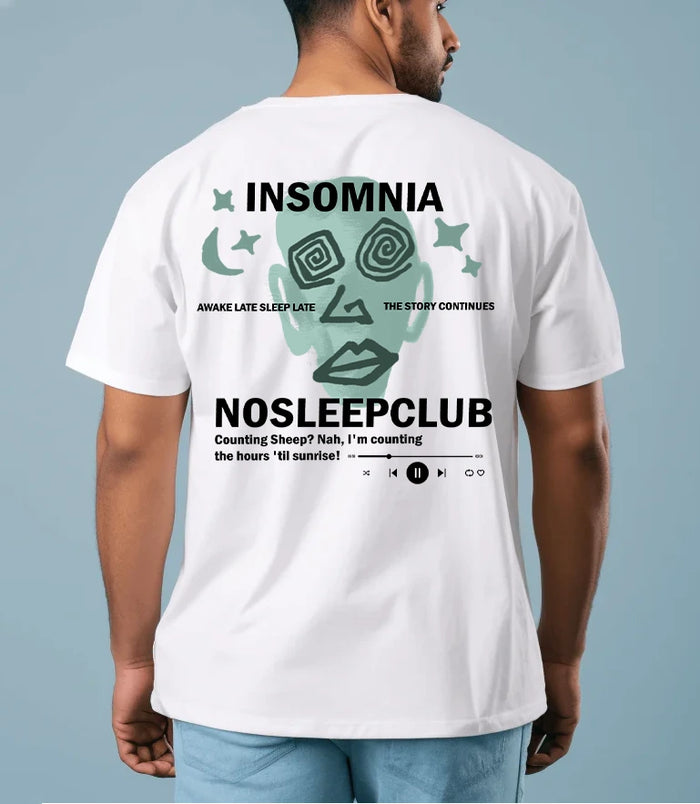 Insomnia No Sleep Club Oversized T-Shirt