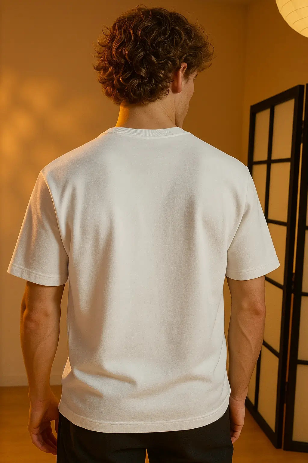 Stranger Things White Oversized T-Shirt