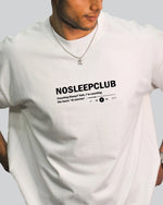 Insomnia No Sleep Club Oversized T-Shirt