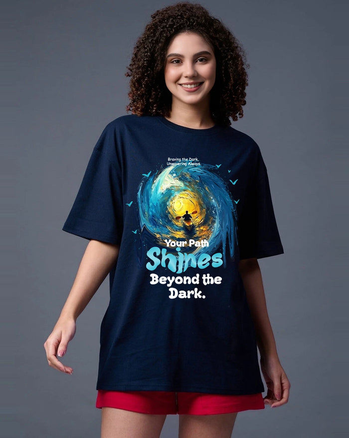 Explore Your Path Aesthetic Oversized T-Shirt