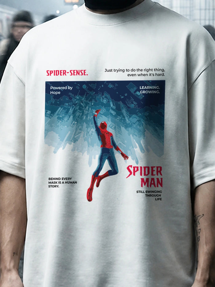 Spider-Man Rebirth to Save the World Oversized T-Shirt