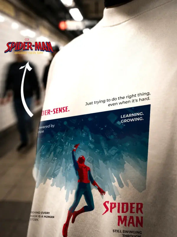 Spider-Man Rebirth to Save the World Oversized T-Shirt