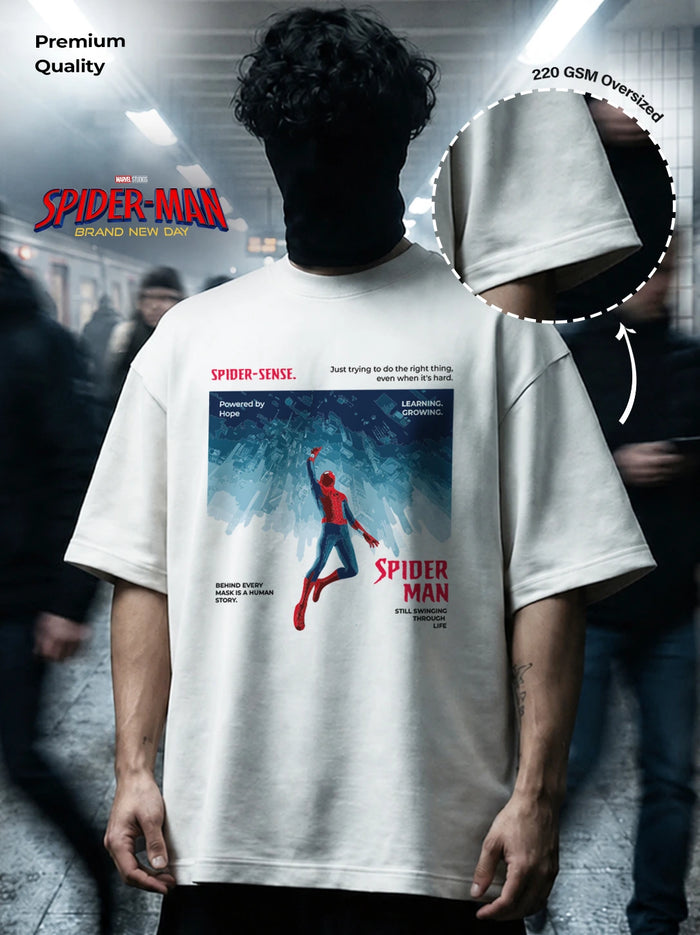 Spider-Man Rebirth to Save the World Oversized T-Shirt