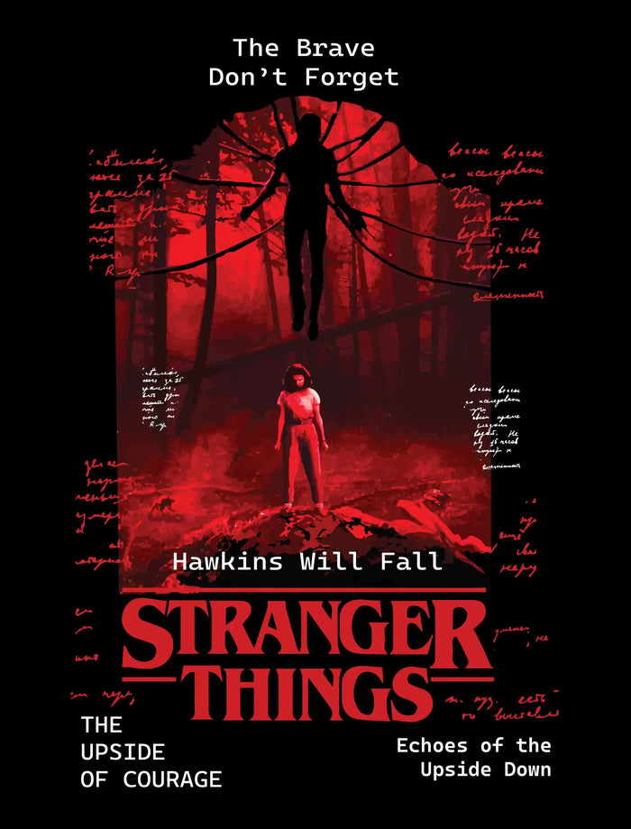 Stranger Things Season 5 Inspired Oversized T-Shirt
